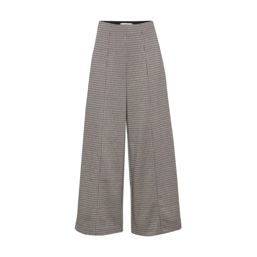 Trousers > Wide Trousers - - Ichi - Modalova