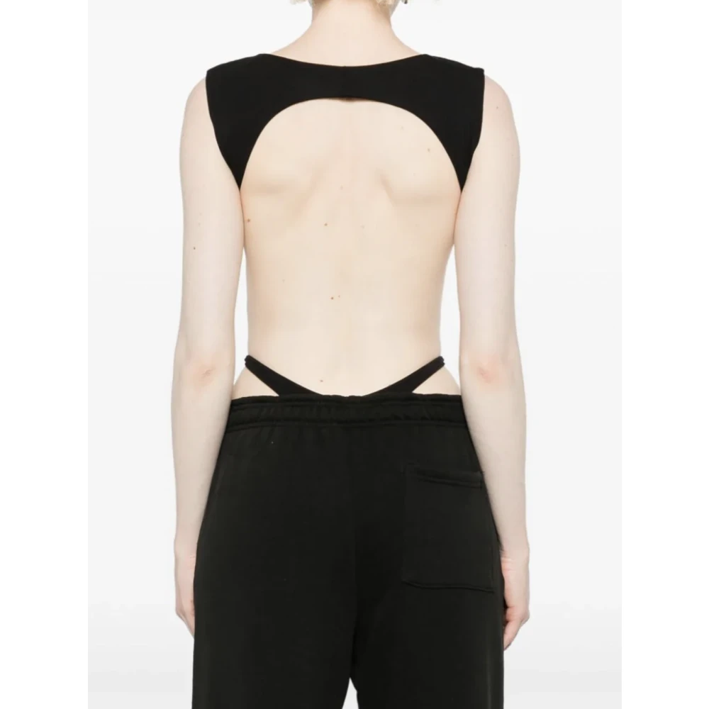 Entire Studios Eco Bodysuit Luchtvervuiling Black Dames