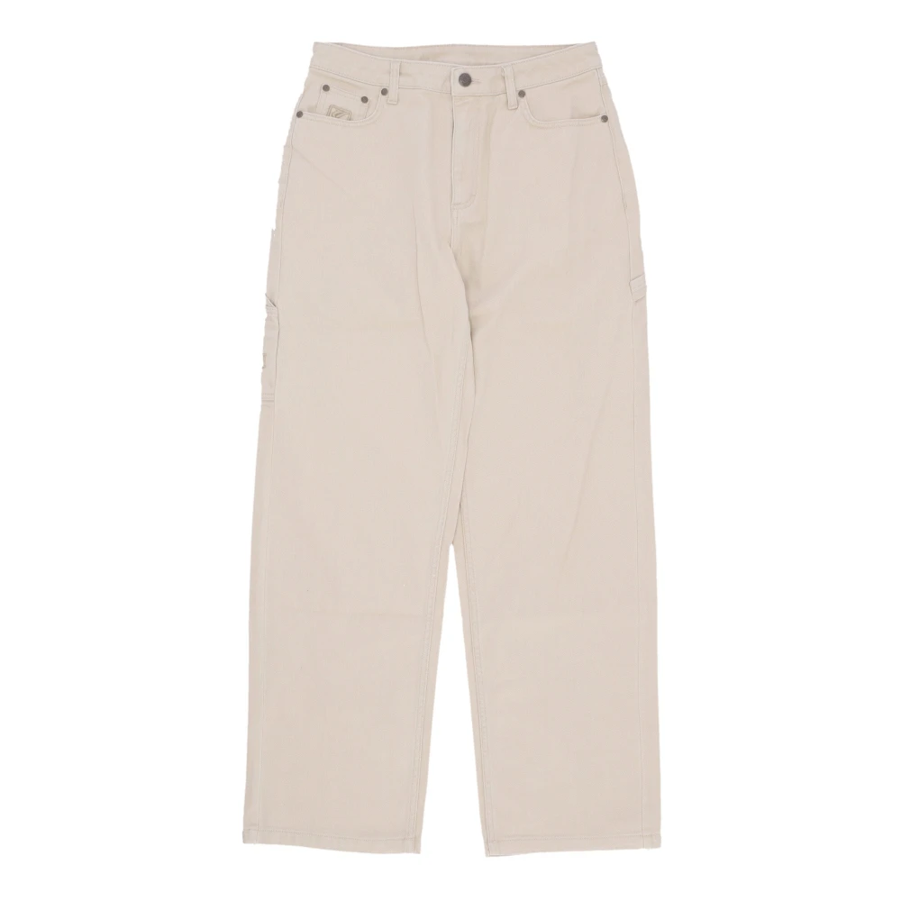 Karl Kani Baggy Workwear Jeans Broek White Dames