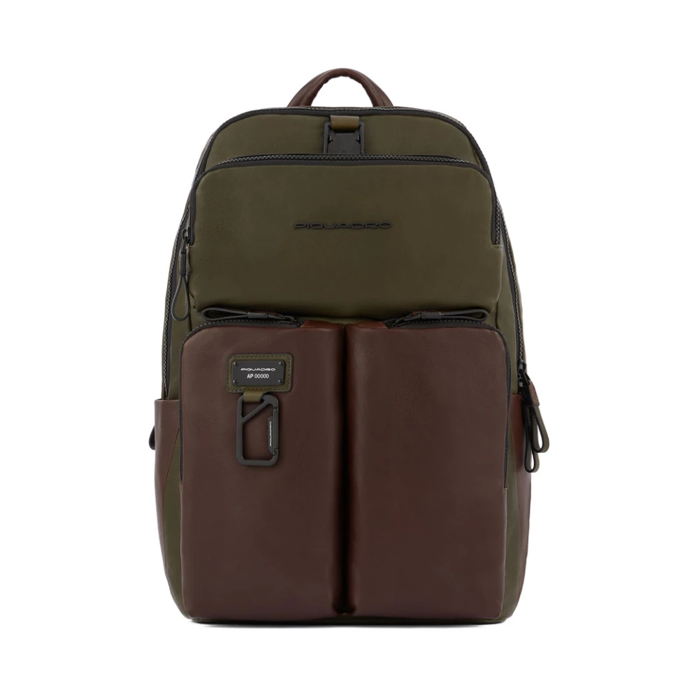 Piquadro Hombre Verde Bolsos, Talla: One Size