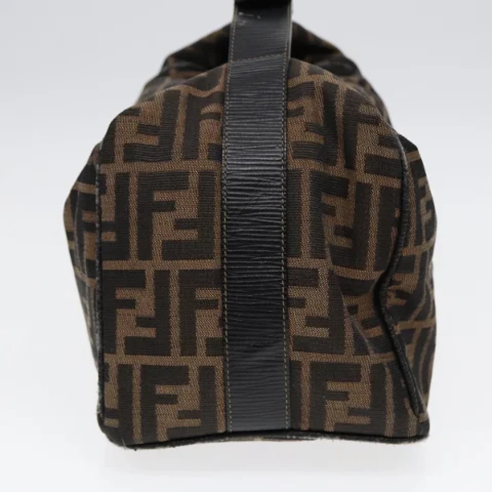 Fendi Vintage Pre-owned Canvas pouches Brown Dames