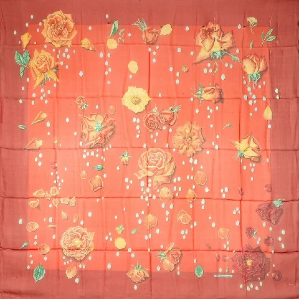 Pre-owned > Pre-owned Accessories > Pre-owned Scarves - - Hermès Vintage - Modalova