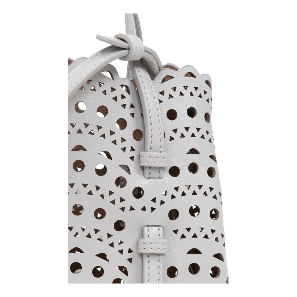 Alaïa Mina 16 Schoudertas Gray Dames