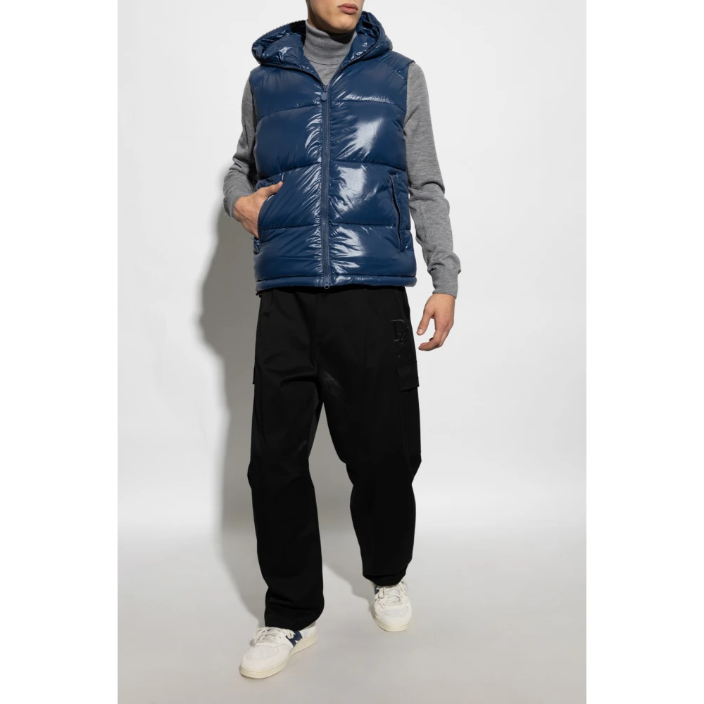 Save The Duck Gewatteerd vest Dexter Blue Heren