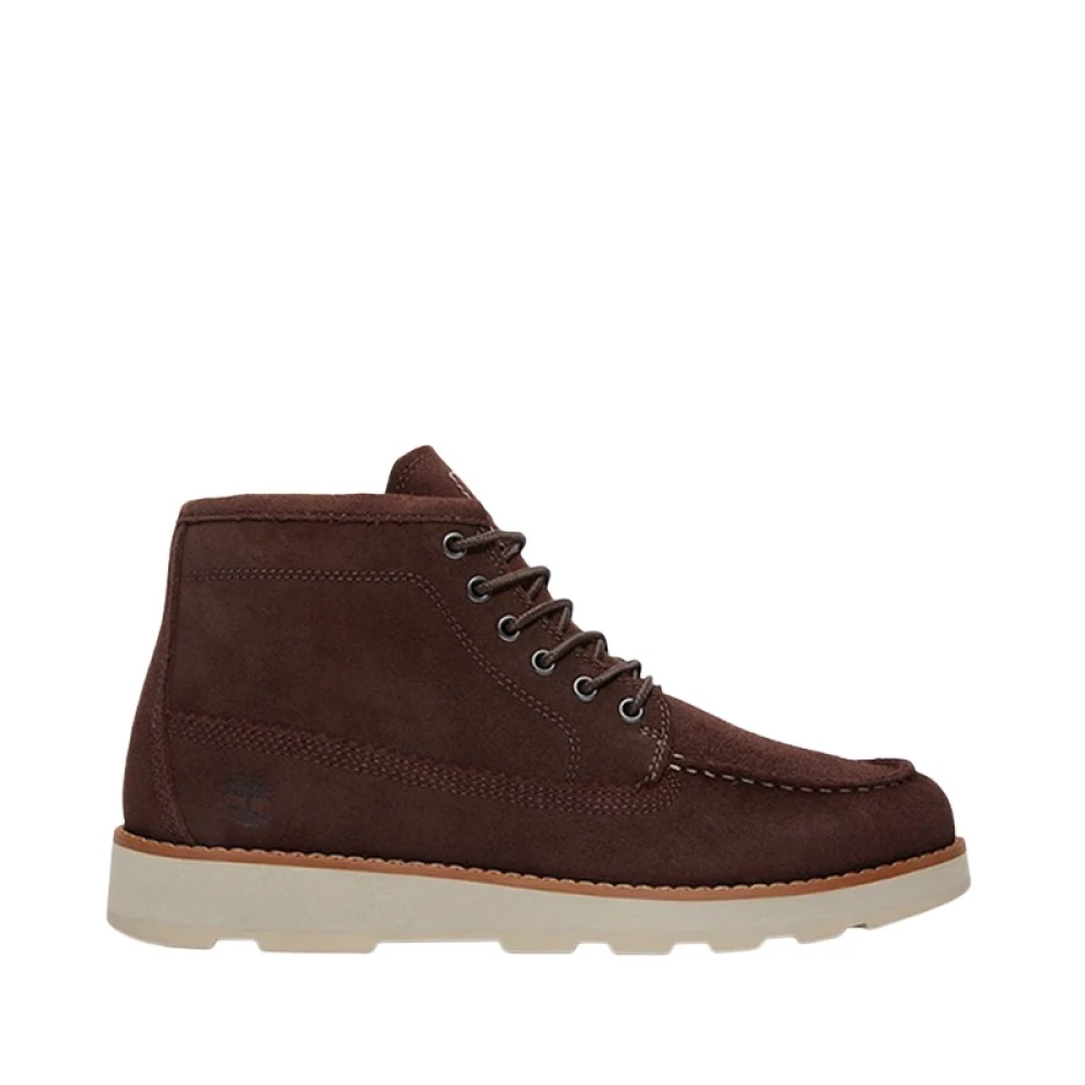Timberland Men's Brown Lace-Up Boots, 7 Uk, Britton Mills Mid Chukka Boot