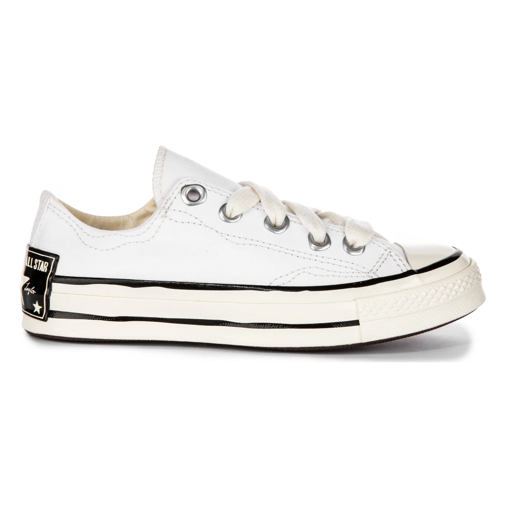 Converse Women's White Sneakers, 7 Uk, Sketch Low Trainers In