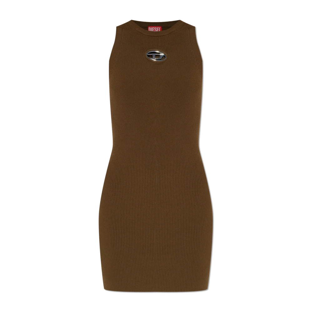 Diesel Women's Green Short Dresses, S, Dress M-Caddix