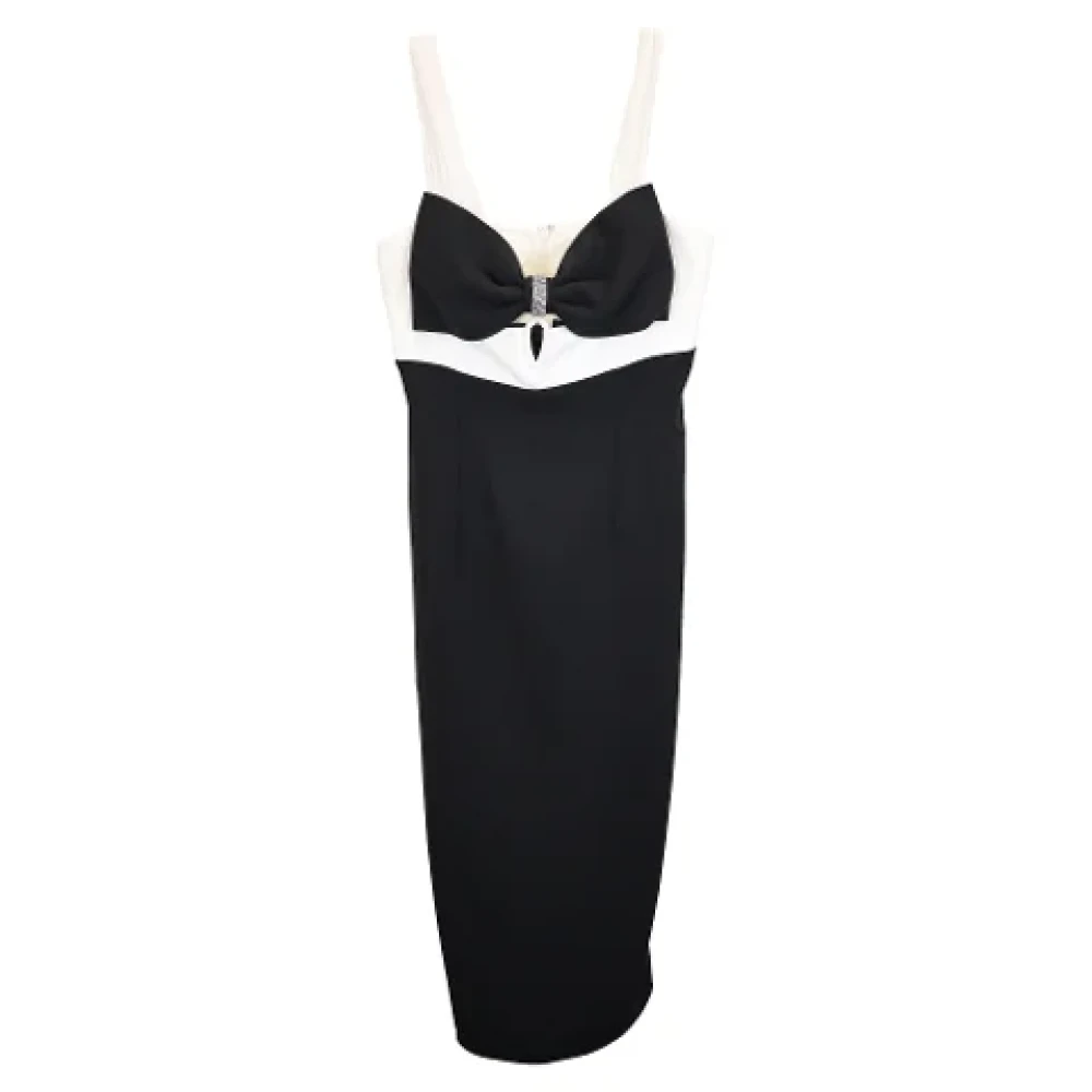 Self Portrait Silk dresses Black Dames