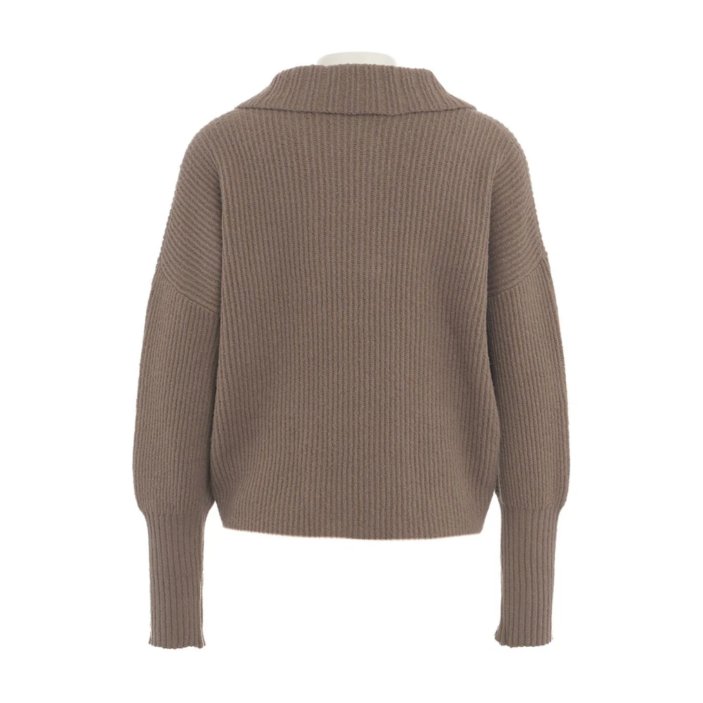 Mauro Grifoni Grijze Gebreide Kleding Aw24 Dames Gray Dames