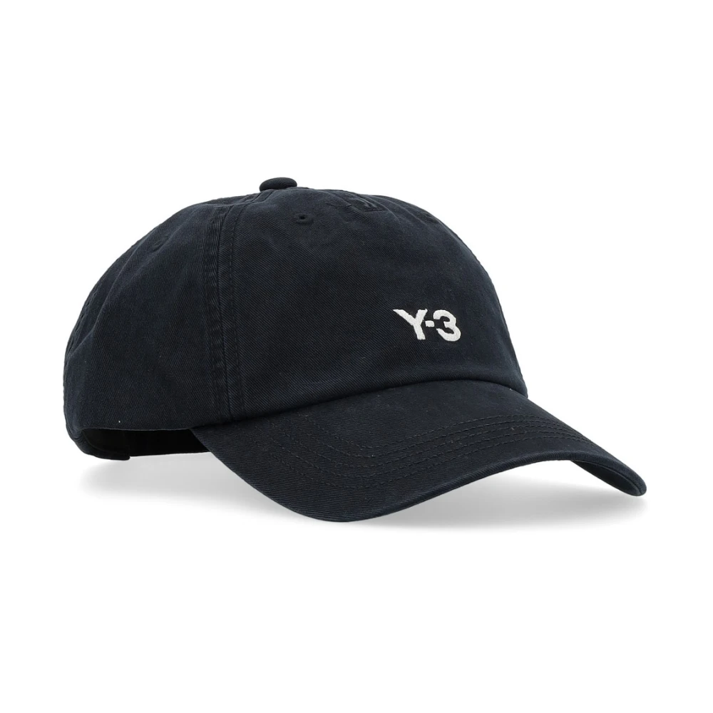 Y-3 Zwarte Dad Cap In2391 Black Heren