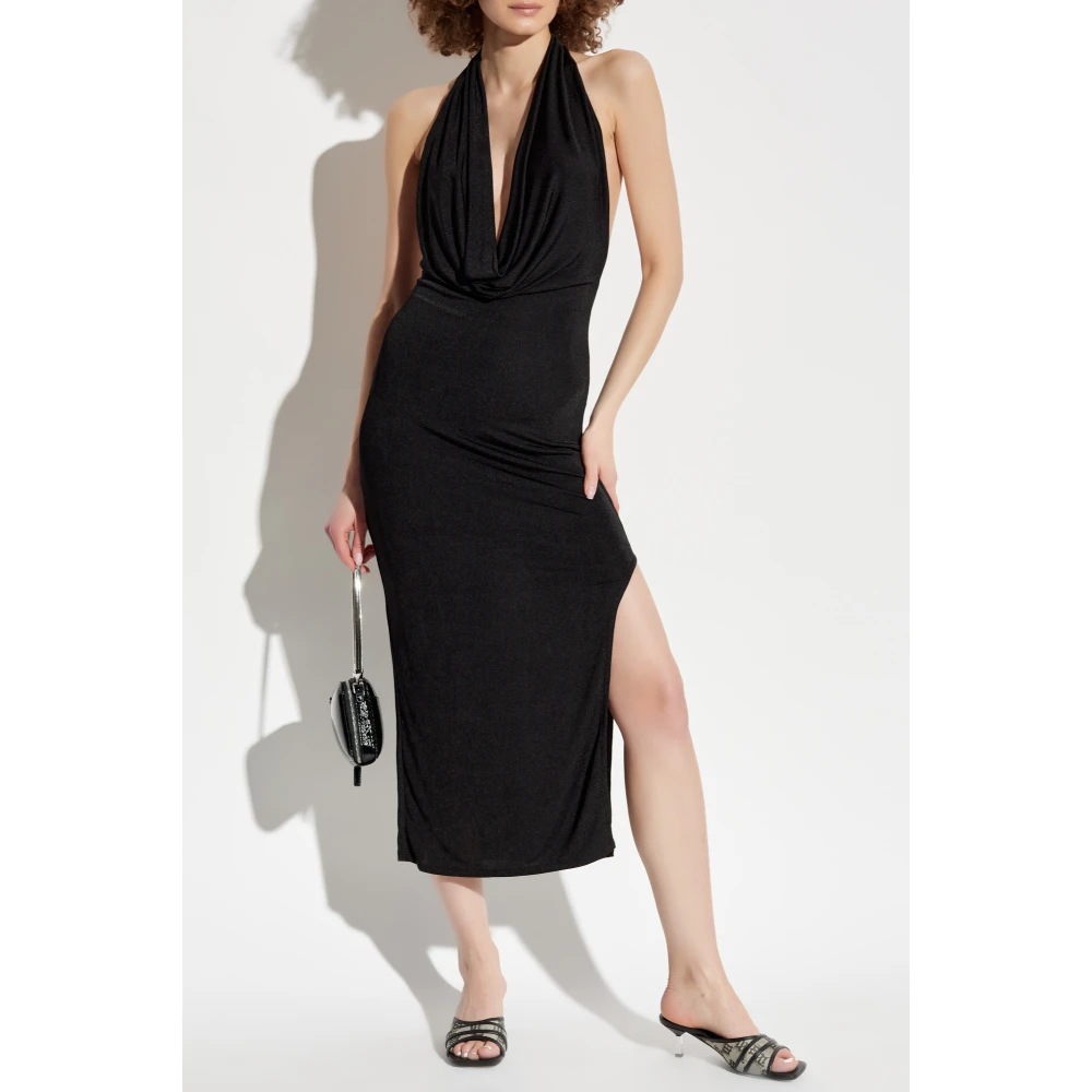 Misbhv Rugloze Jurk Black Dames