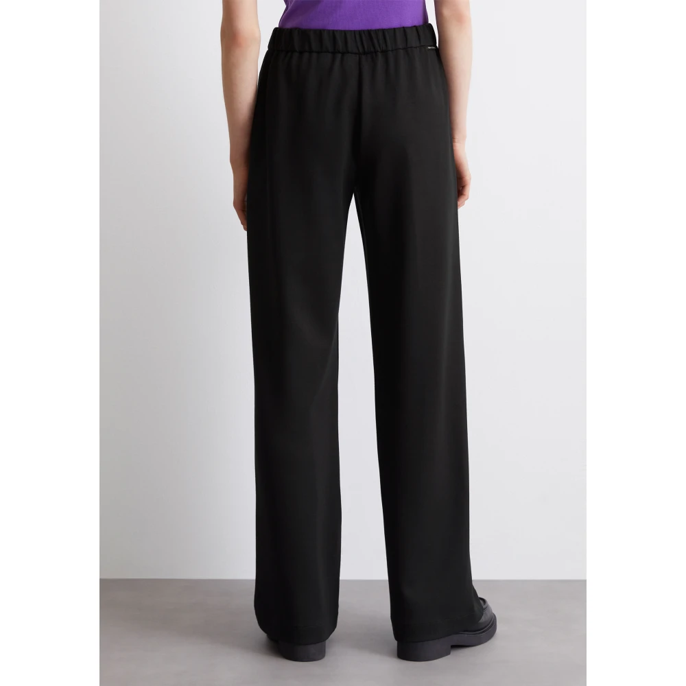 Marc O'Polo Jersey jogger wide leg Gray Dames