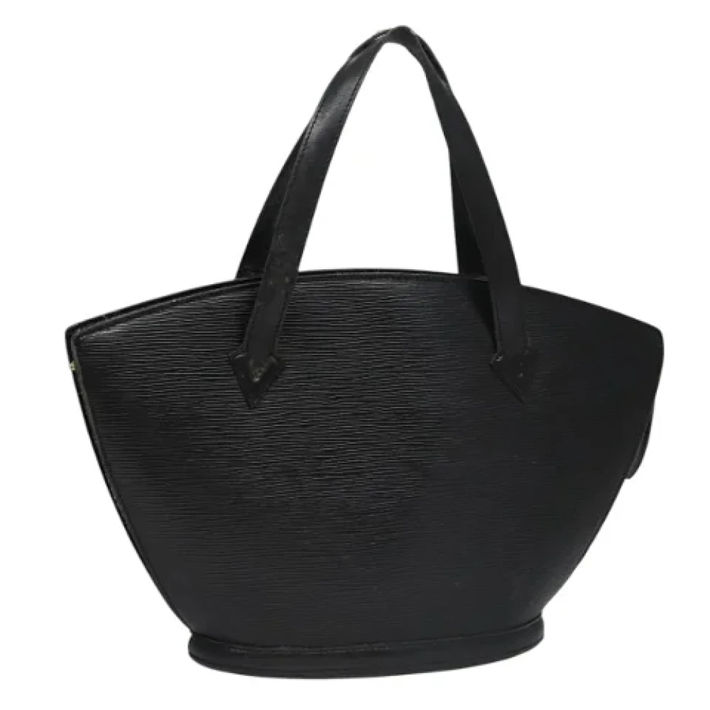 Louis Vuitton Vintage Pre-owned Leather handbags Black Dames