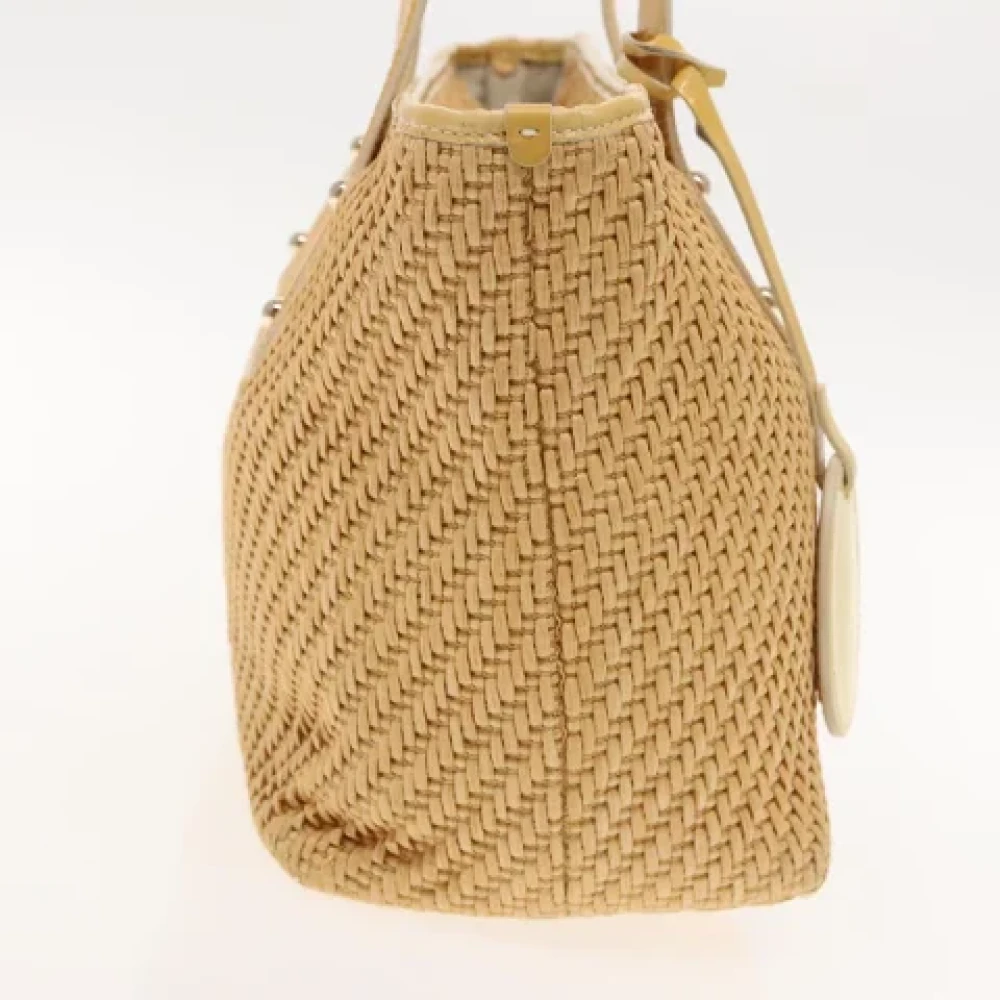 Bally Pre-owned Wool shoulder-bags Beige Dames