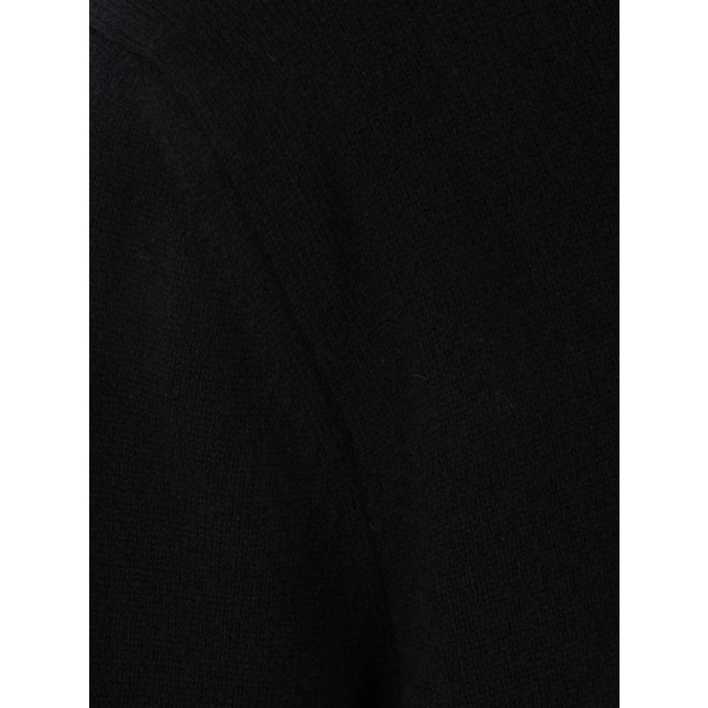 Comme des Garçons Zwarte Oversized Wollen Vest Trui Black Heren