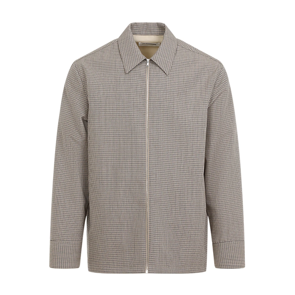 Jil Sander Schaduw Shirt Beige Heren