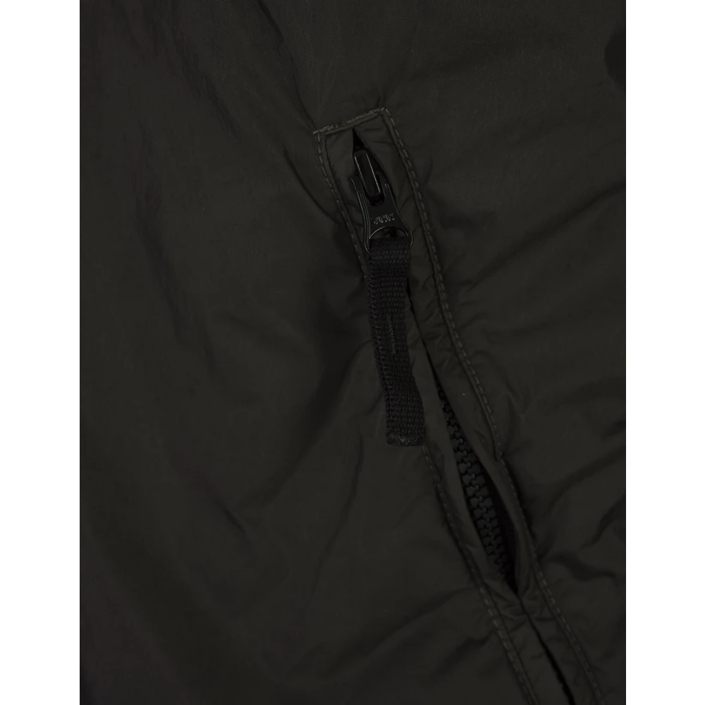 Stone Island Grijze Hooded Blouson Jas Gray Heren