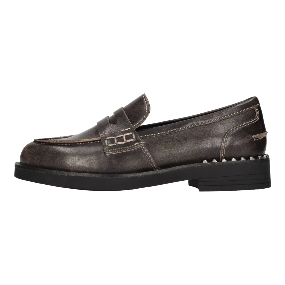 Ash Brown Loafers, Female, 5 Uk, Flat Shoes