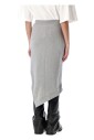 grey-melange-fleece-midi-skirt