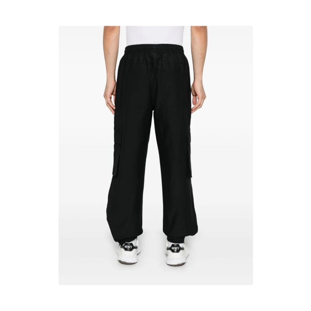 Represent Cargo Pocket Katoenmix Broek Black Heren