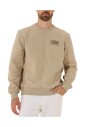 bruine-monotype-label-sweatshirt-voor-heren