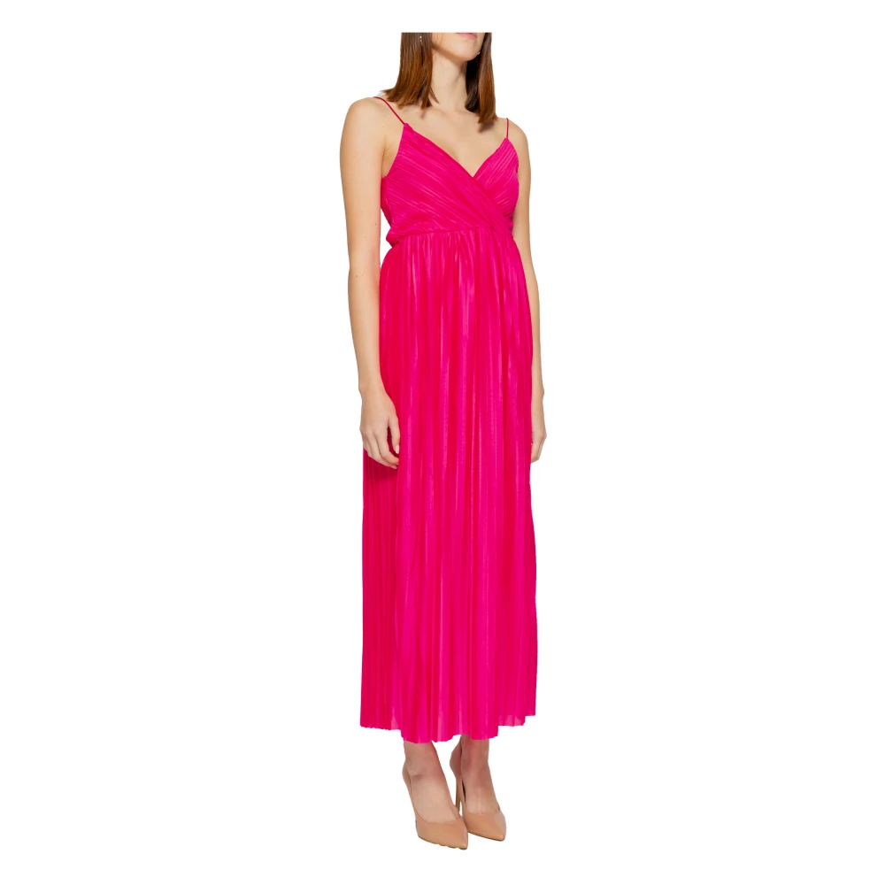 Only Maxi Wrap Jurk voor Vrouwen Pink Dames