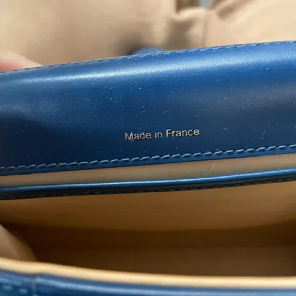 Delvaux Pre-owned Leather totes Blue Dames