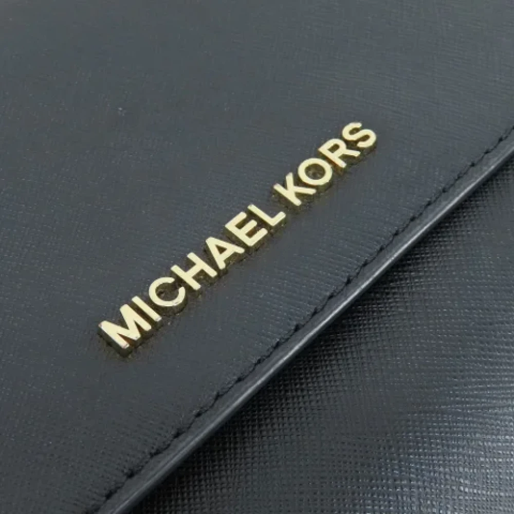 Michael Kors Pre-owned Plastic shoulder-bags Black Dames