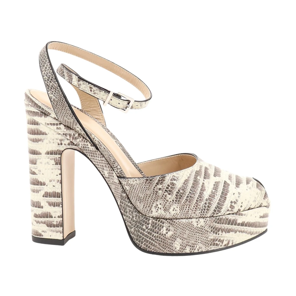 Fendi , Damen, Schuhe, Beige, 36 Eu