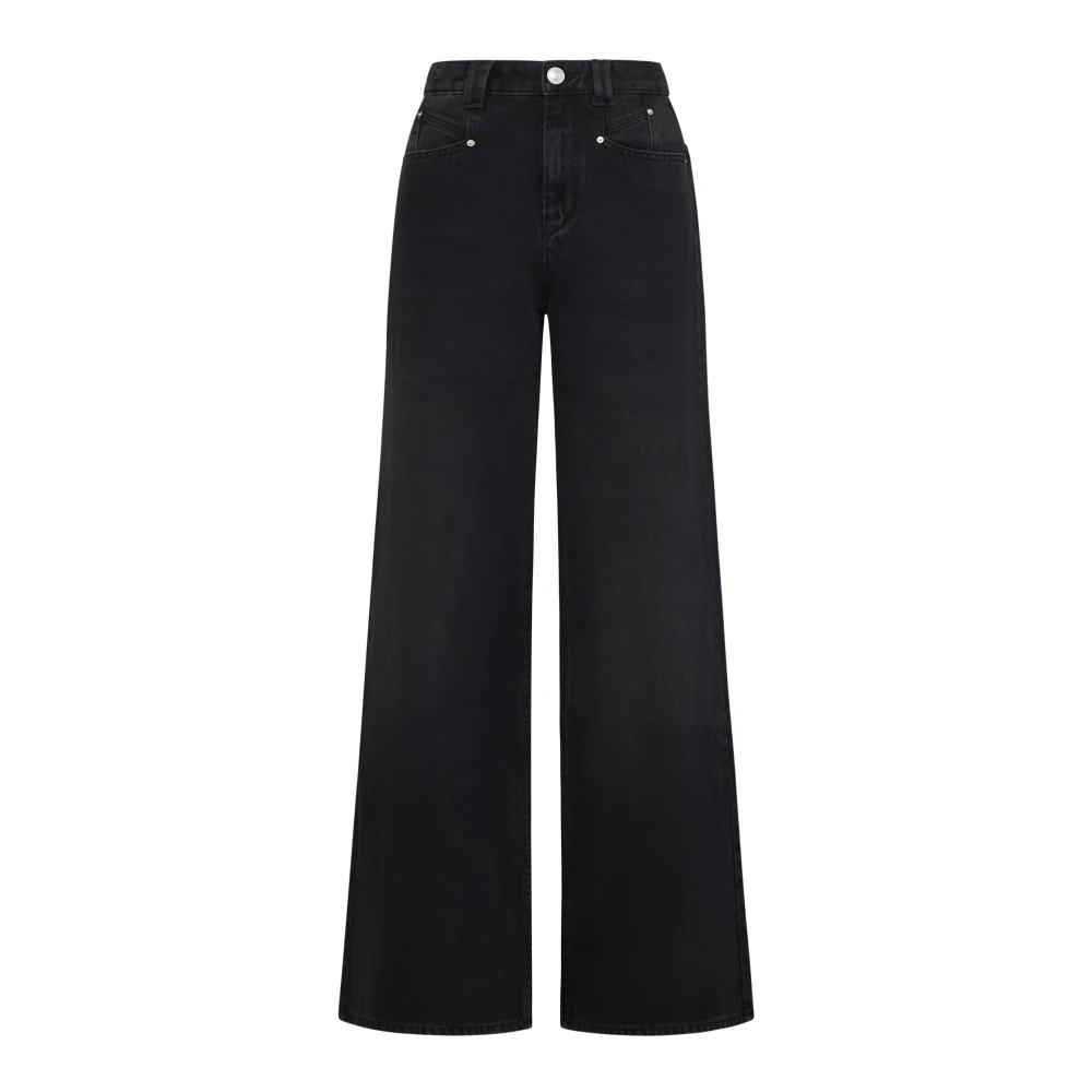 Isabel Marant Svart Lemony Ga Jeans Black, Dam