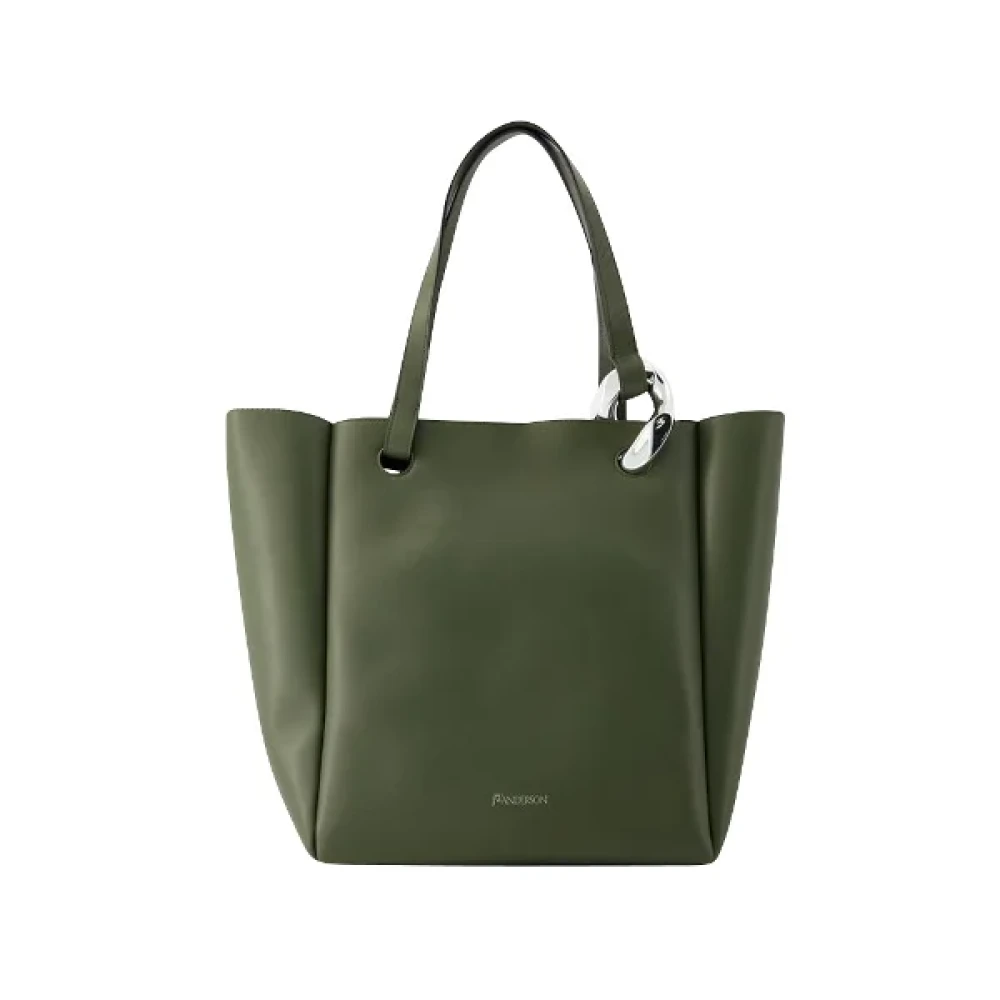 JW Anderson Pre-owned Leather handbags Green Dames
