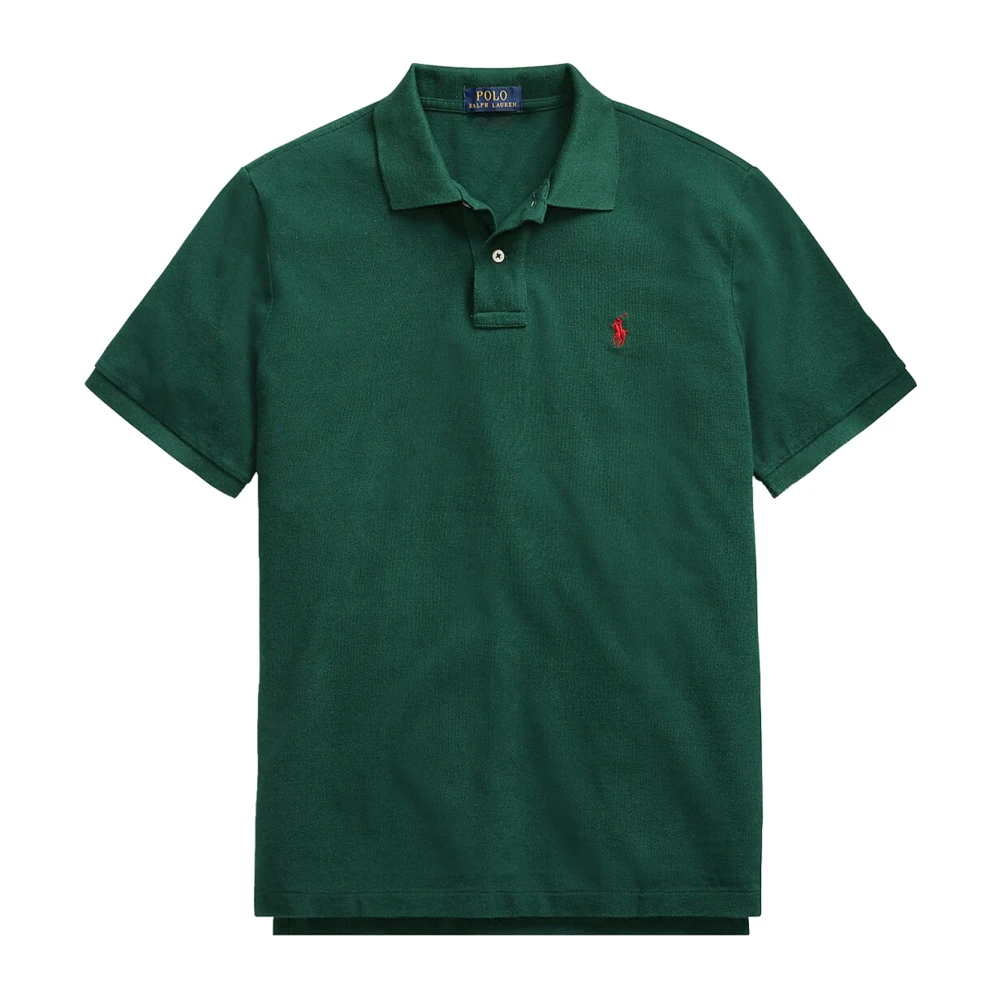 Ralph Lauren Slim Verdone Polo Shirt Green, Herr