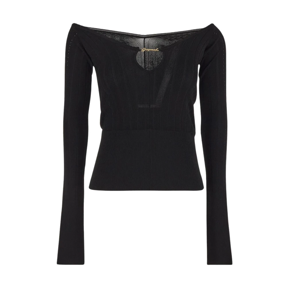 Jacquemus Dames Sweatshirt Mode Black Dames