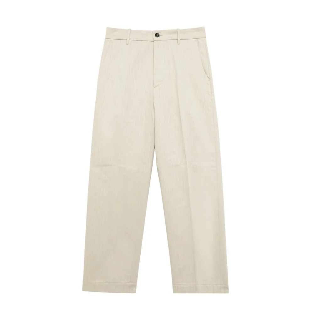 Nine In The Morning Trousers Beige Heren