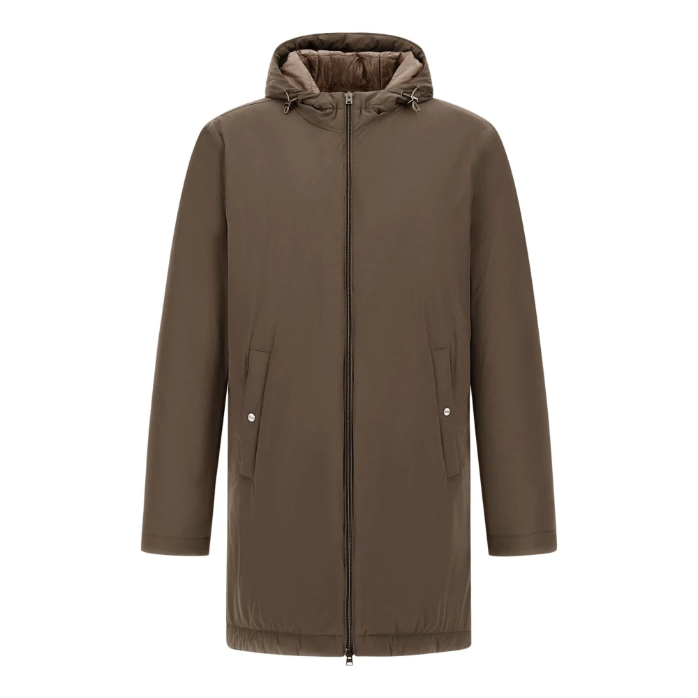 Herno - Coats > Parkas - Brown - Herno - Modalova