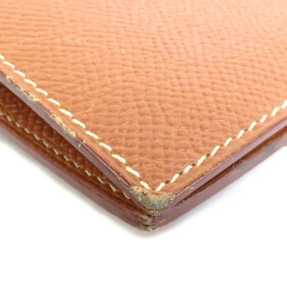 Hermès Vintage Pre-owned Leather home-office Brown Dames