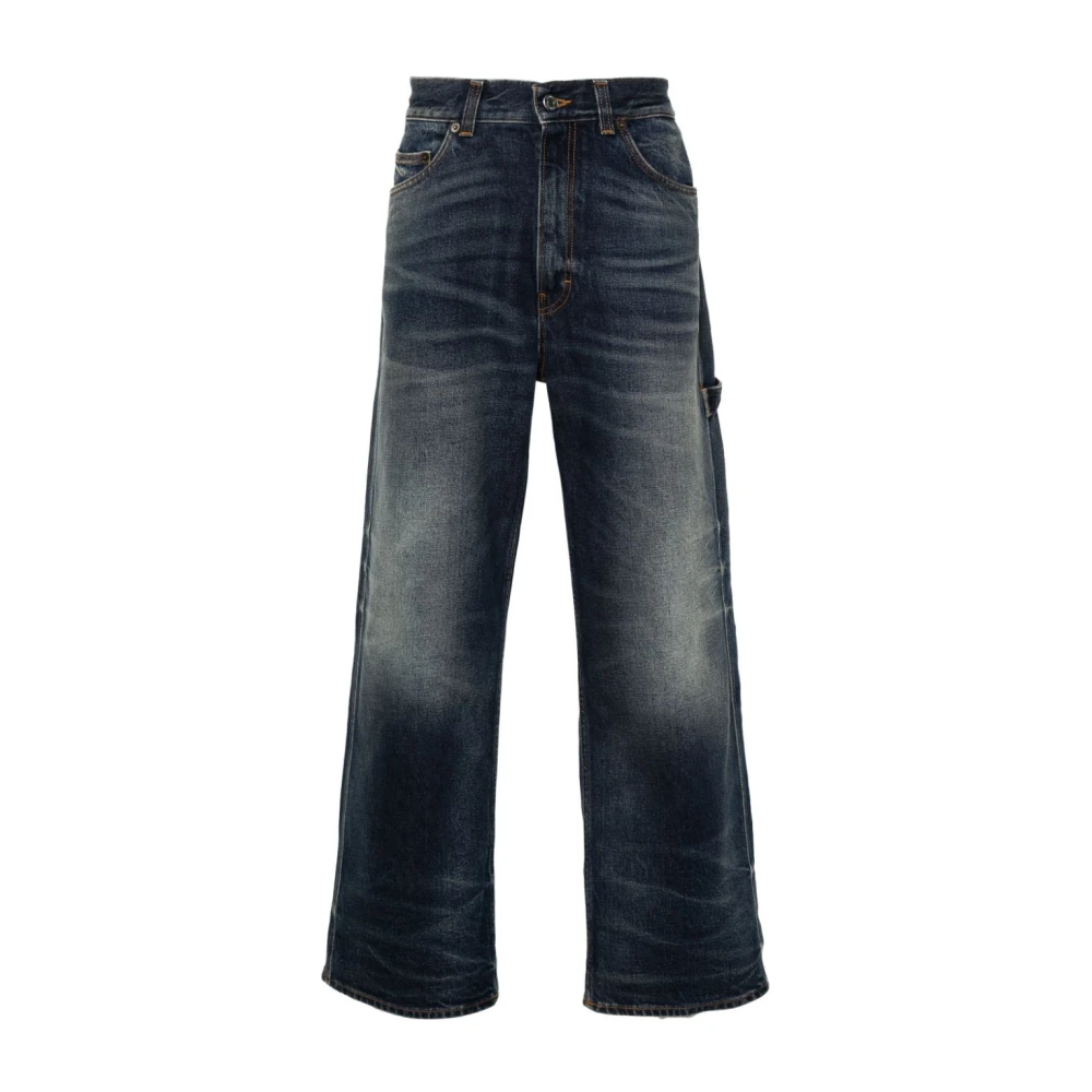 Haikure Vintage Blauwe Wijde Jeans Blue Heren