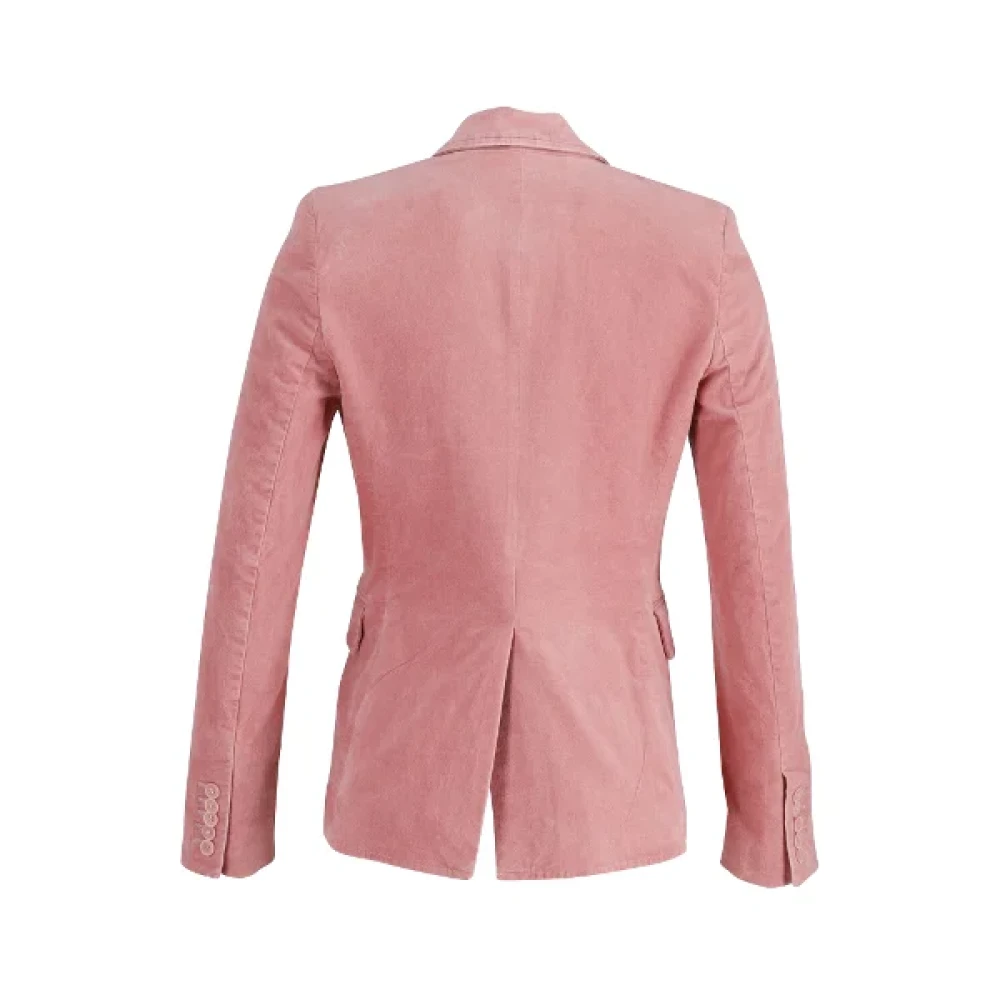 Isabel Marant Pre-owned Velvet outerwear Pink Dames