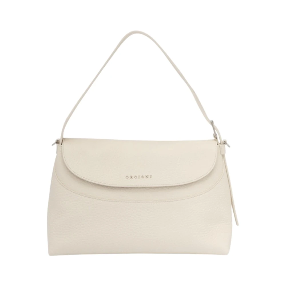 Orciani Women's White Shoulder Bags, One Size, Nana Soft