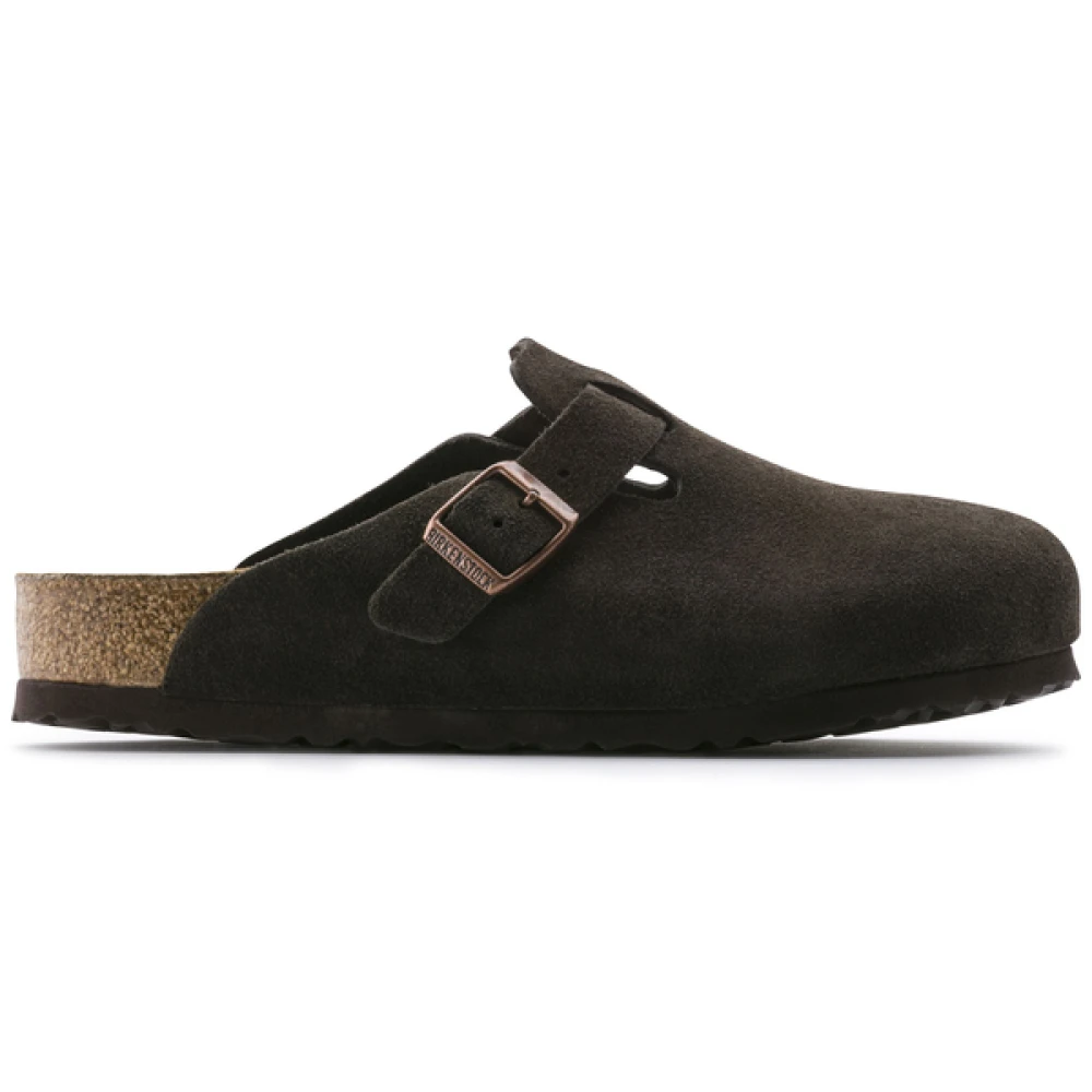 Birkenstock Donna Marrone Sabot Da Boston - Immagine 5