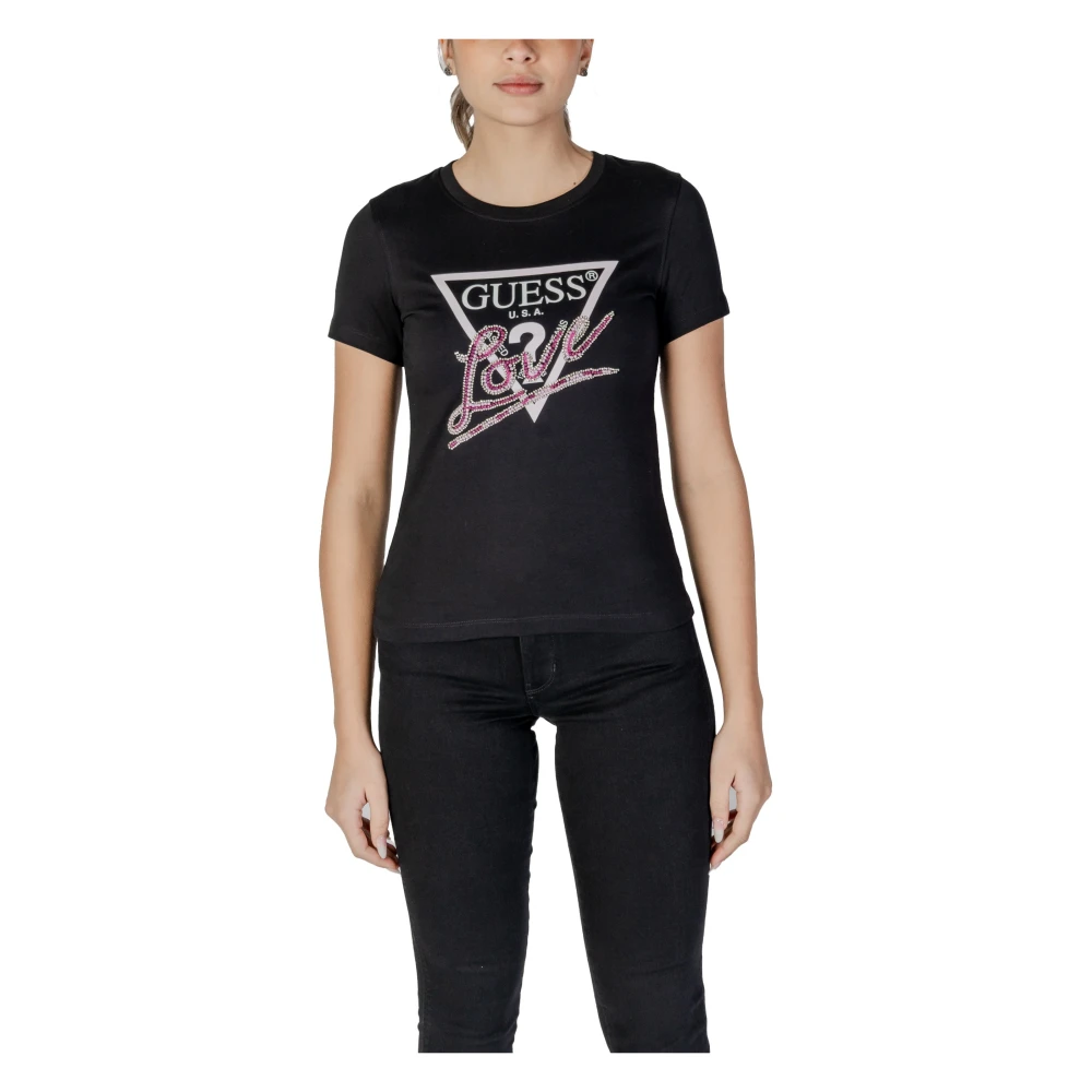 Guess - Tops > T-Shirts - Black - Guess - Modalova