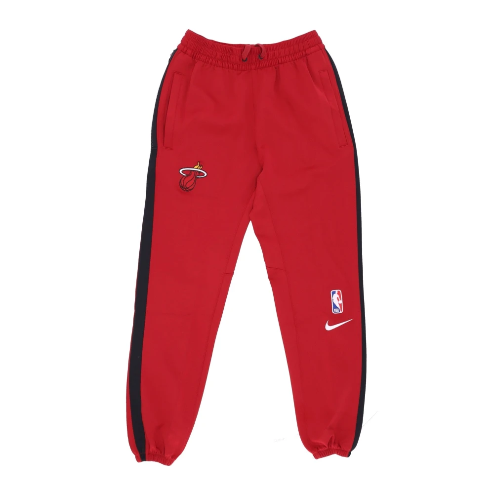 Nike Miami Heat Basketbal Trainingsbroek Red Heren