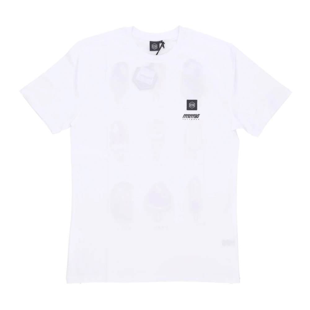 Dolly Noire Men's White Mambo Mix Tee T-Shirt