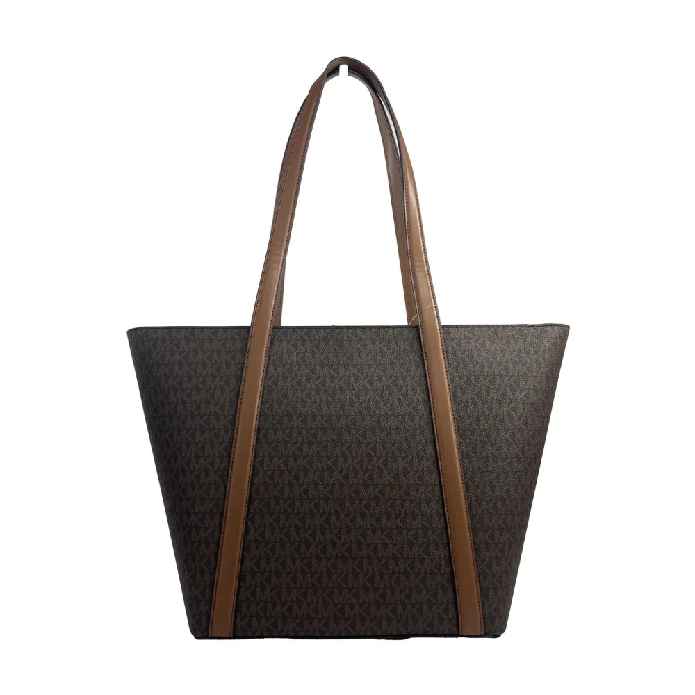 Michael Kors Bruine schoudertas met ritssluiting Brown Dames