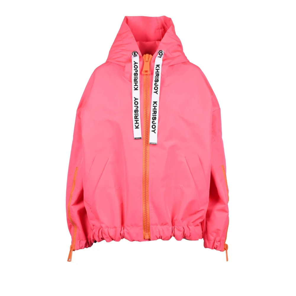 Khrisjoy Polyester Jas Pink Dames
