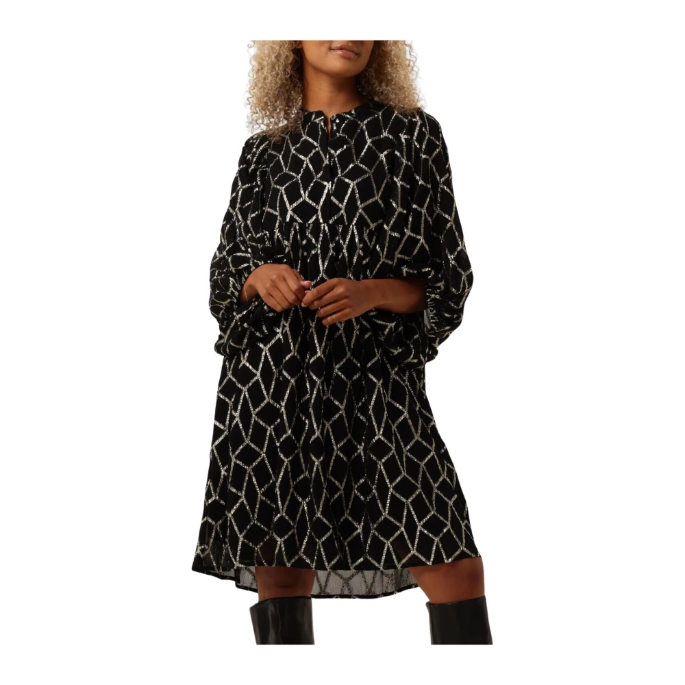 Bruuns Bazaar Zwarte Mini-jurk Scome Sarina Black Dames