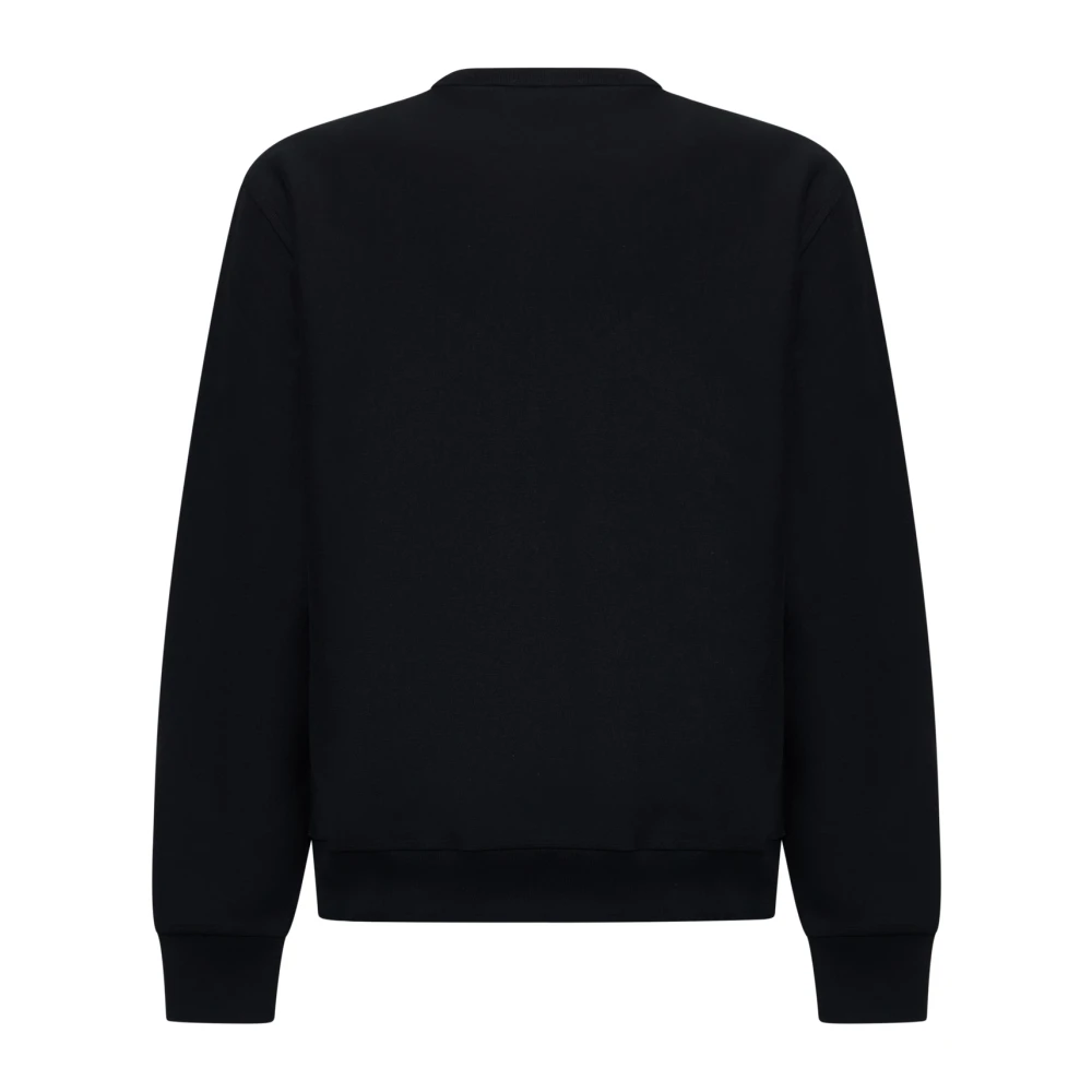 Burberry Zwarte hoodie met tailleband Black Heren