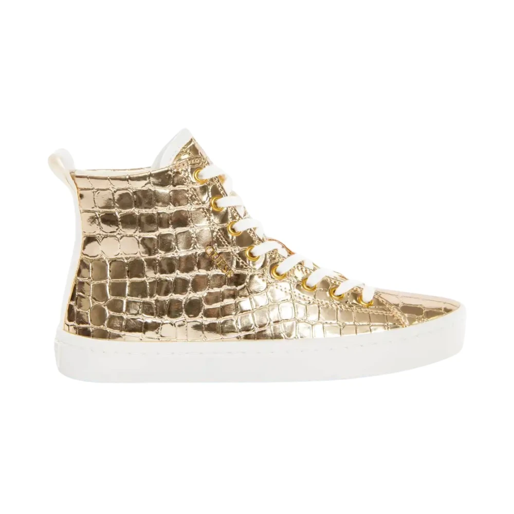 Guess Elga High-top Sneaker Dames Schoenen Oranje