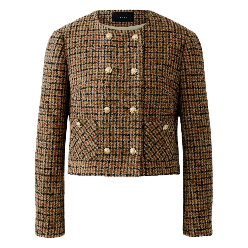 Jackets > Tweed Jackets - - Oui - Modalova
