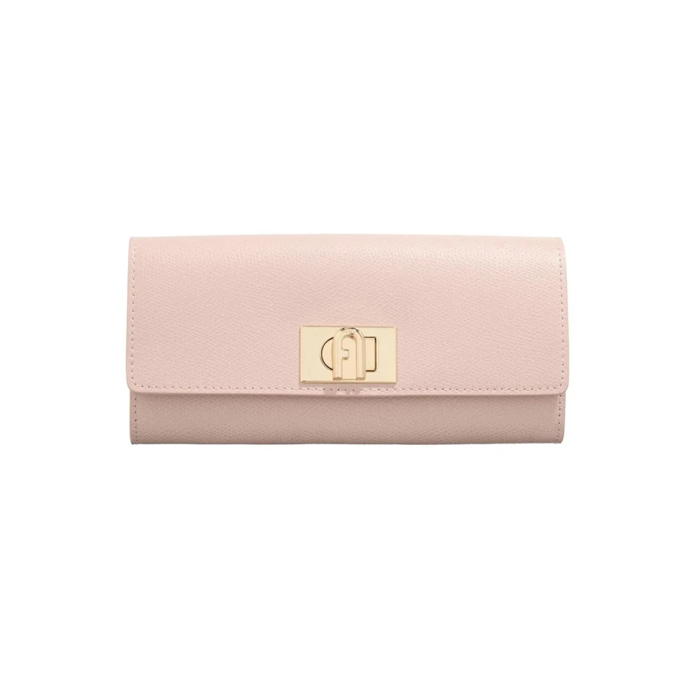 Furla Vrouw Roze Accessoires Dames, One Size, Leer, Continental Wallet Xl
